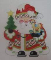 Santa with horse