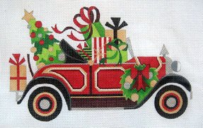 truck full of gifts